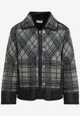 Quilted Plaid Fade Jacket