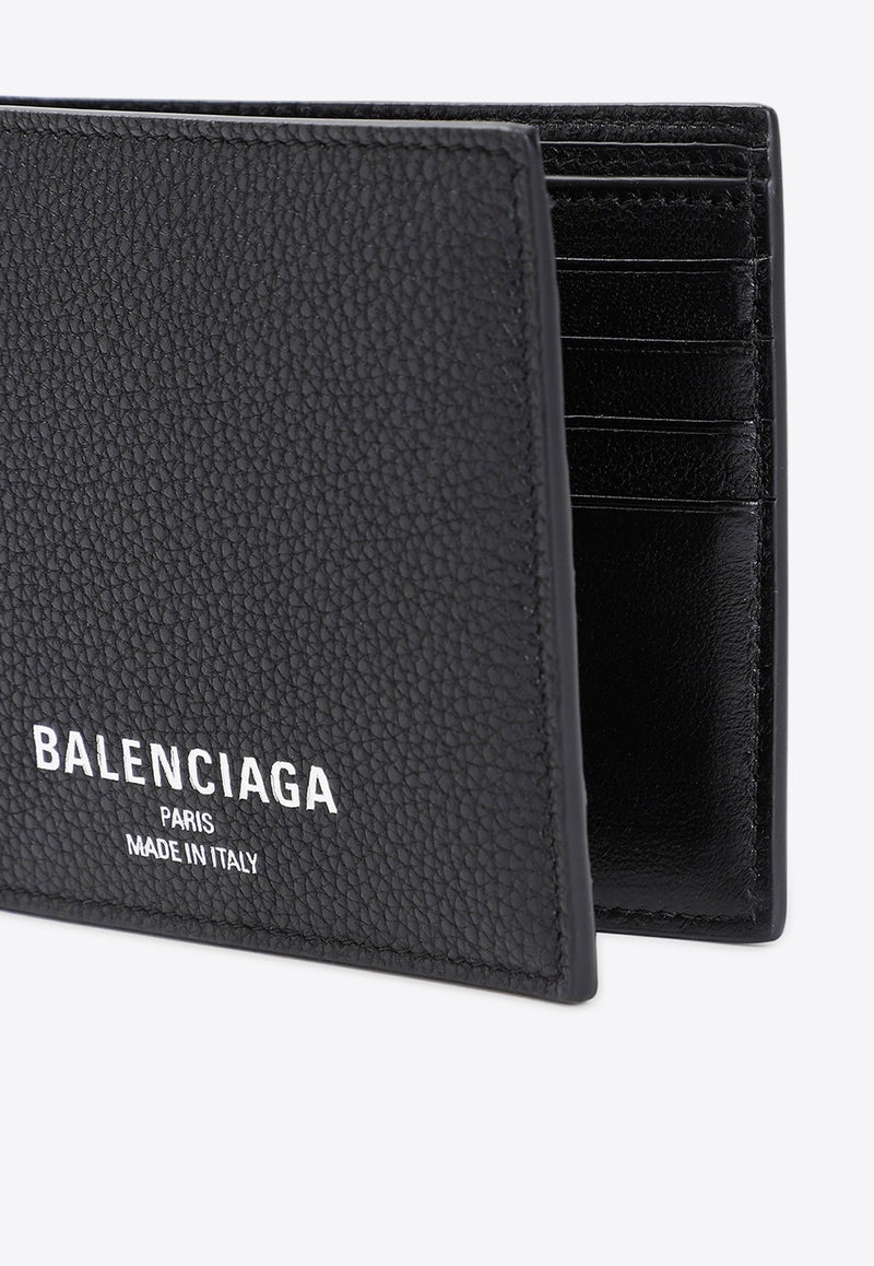 Logo Bi-Fold Leather Wallets