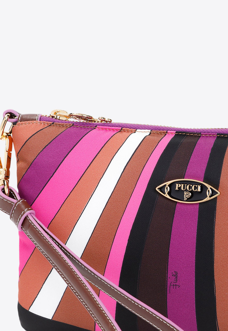 Yummy Iride Print Clutch