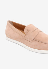 Suede Leather Loafers