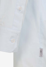 Long-Sleeved Shirt with Glove-Belt