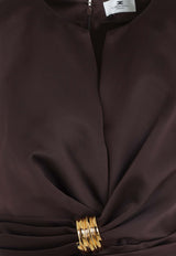 Duchesse Twisted Mini Dress