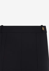 Logo Plaque Flared Pants