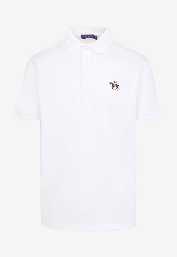 Logo Embroidered Polo T-shirt