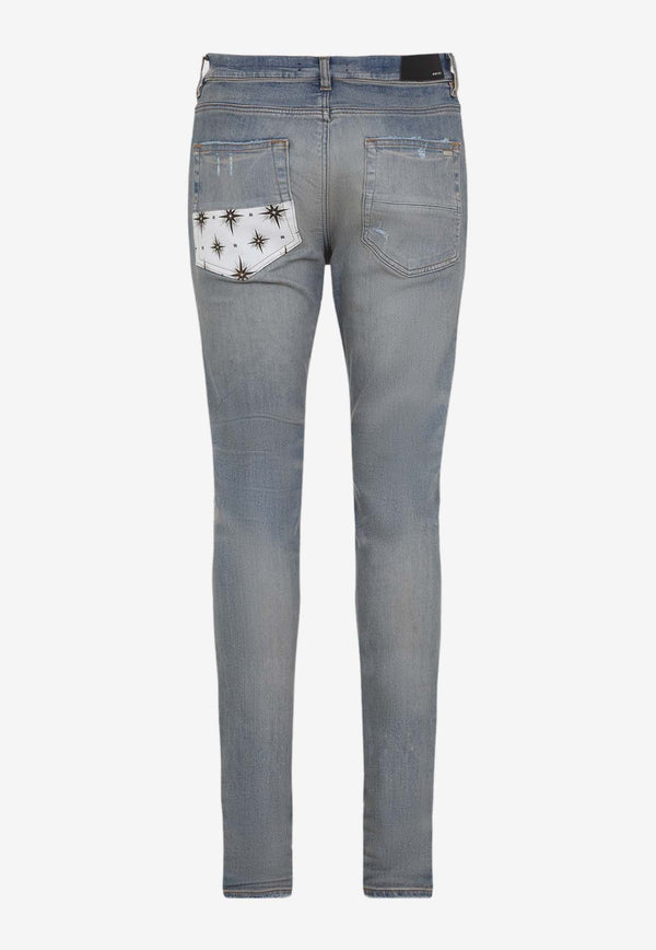 Micro Starburst Slim Jeans