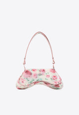 Play Rose Print Shoulder Bag