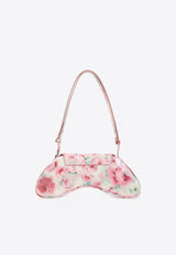 Play Rose Print Shoulder Bag