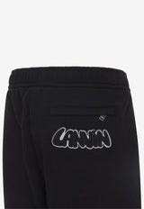 Logo Embroidered Track Pants
