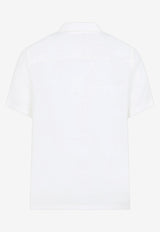 Short-Sleeved Linen Shirt