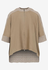 Eresia Cable Zip-Up Cardigan