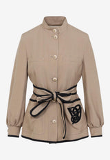Caban Embroidered Jacket