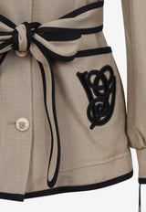 Caban Embroidered Jacket