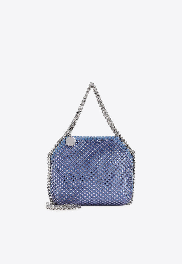 Tiny Falabella Crystal-Embellished Tote Bag
