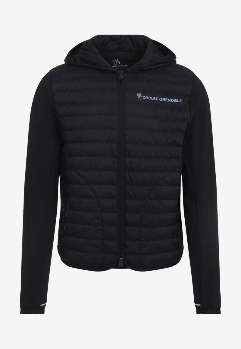 Logo Zip-Up Cardigan