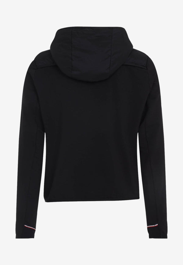 Logo Zip-Up Cardigan