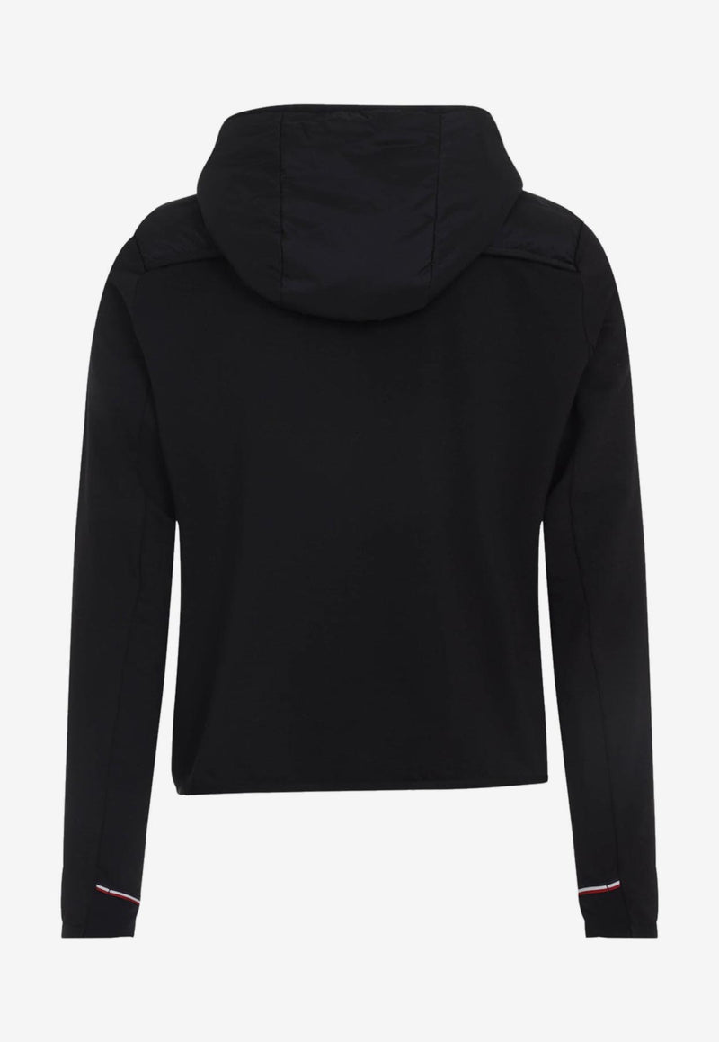 Logo Zip-Up Cardigan