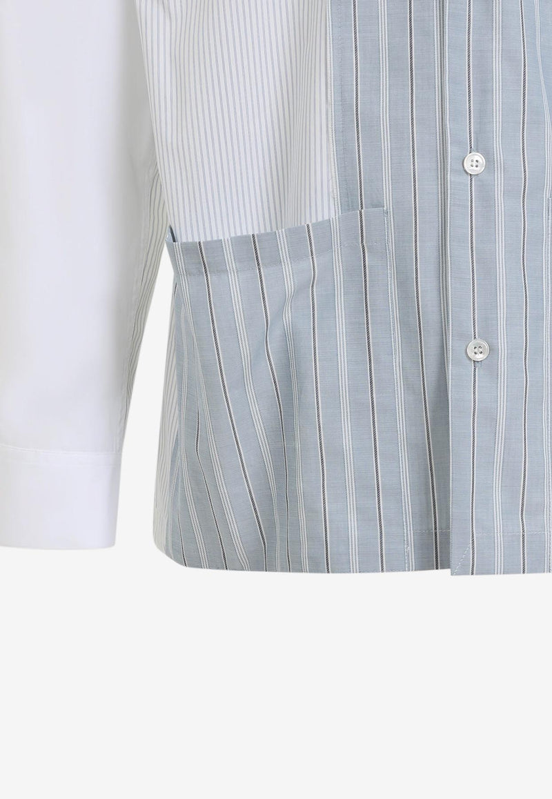 Striped Long-Sleeved Shirt