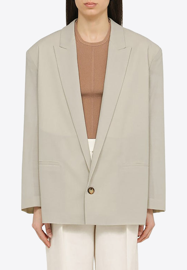 Philosophy Di Lorenzo Serafini Single-Breasted Buttoned Blazer Gray 05052125/O_PHILO-A0482