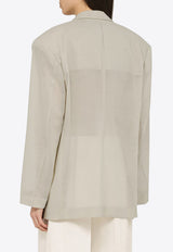 Philosophy Di Lorenzo Serafini Single-Breasted Buttoned Blazer Gray 05052125/O_PHILO-A0482