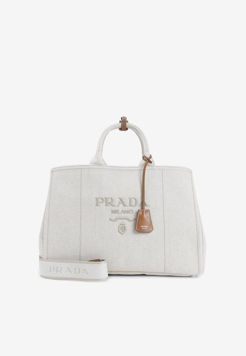 Logo-Embroidered Tote Bag