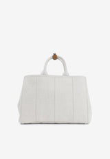 Logo-Embroidered Tote Bag