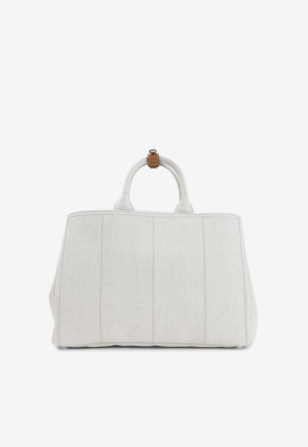 Logo-Embroidered Tote Bag
