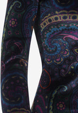 Paisley Velour Top