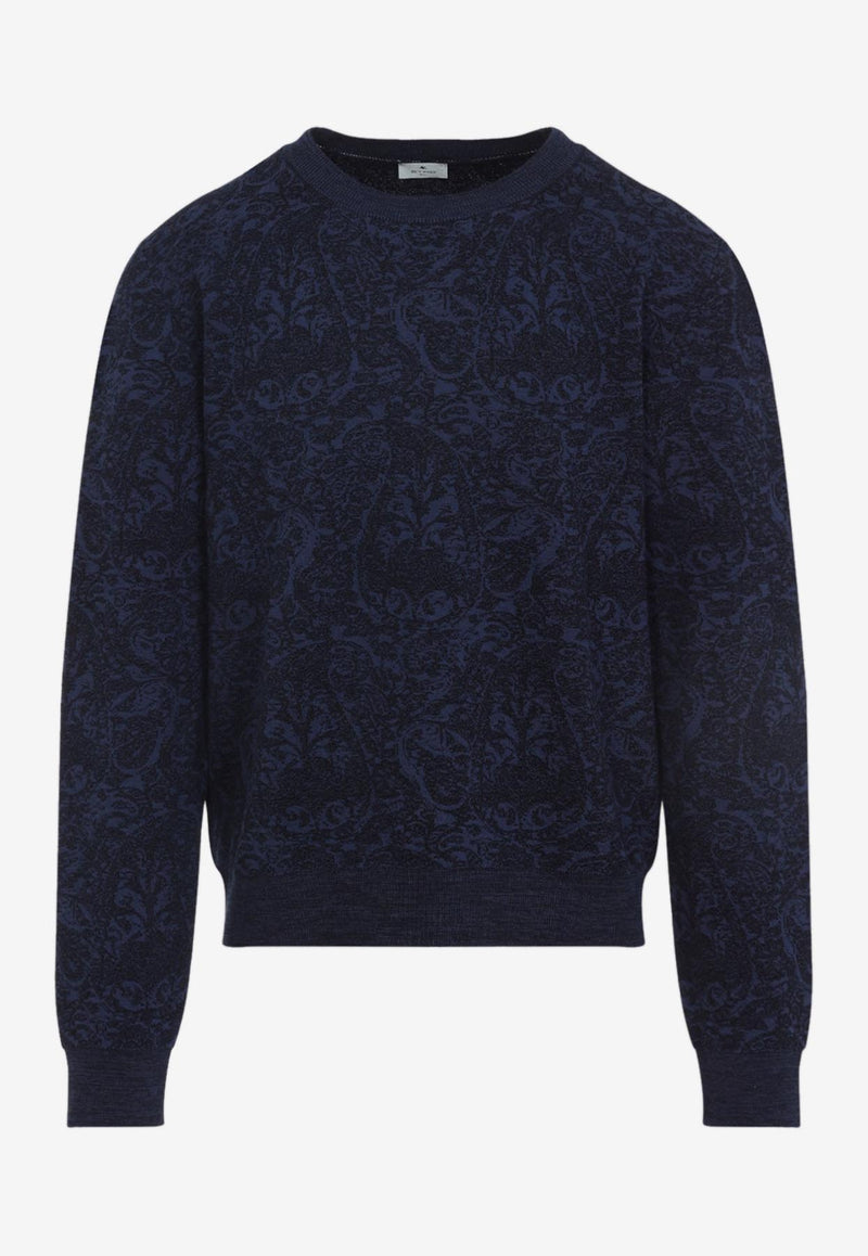 Paisley Jacquard Sweater