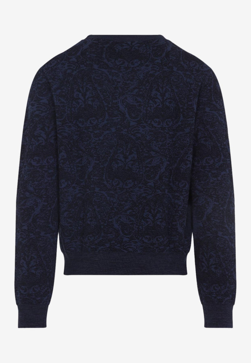 Paisley Jacquard Sweater