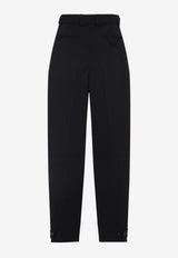 Belted Wool Pants