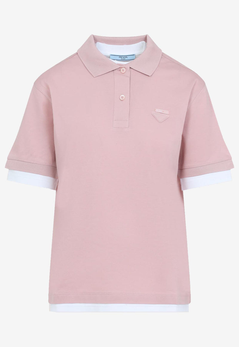 Logo-Embroidered Polo T-shirt