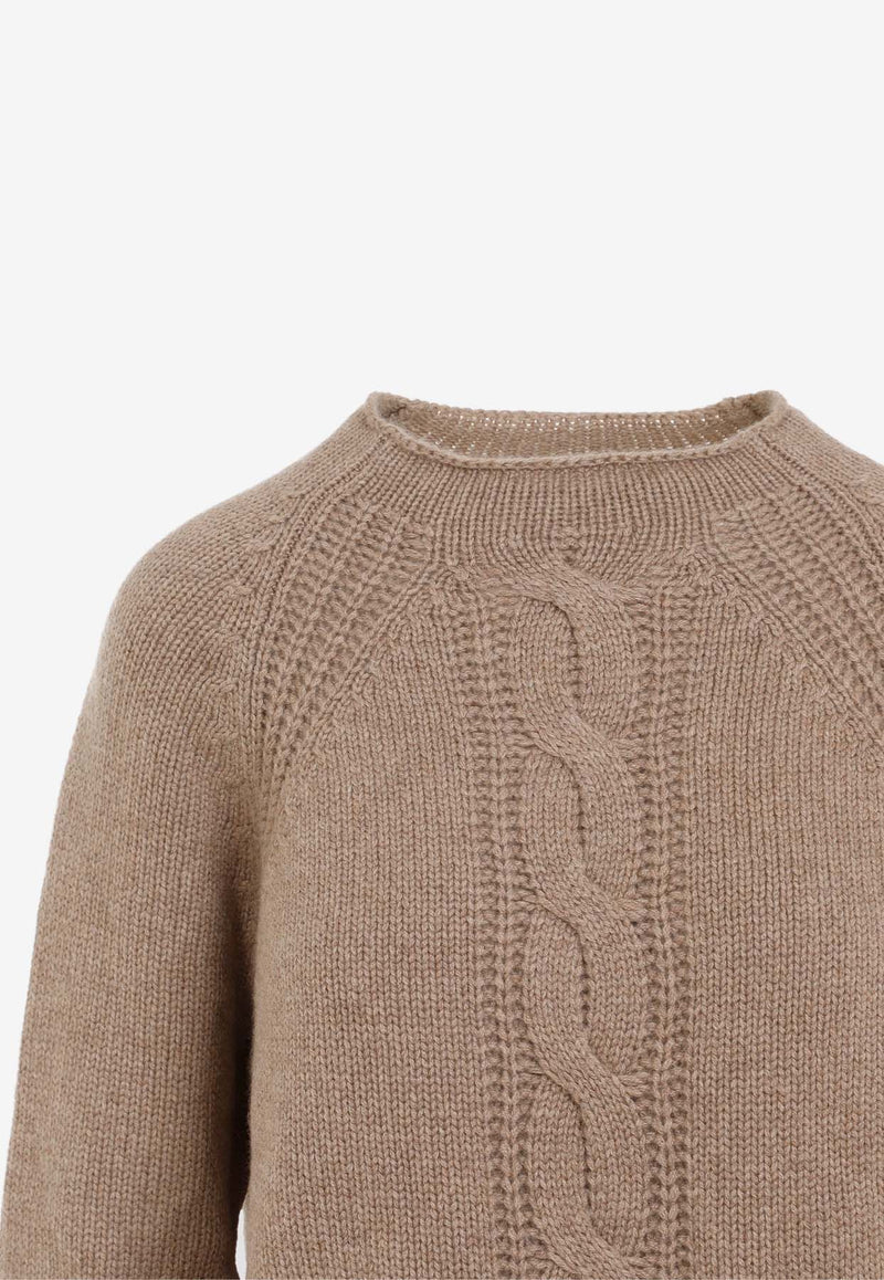 Pico Cable Cashmere Sweater