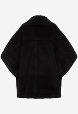 Teddy Zip Cape Coat