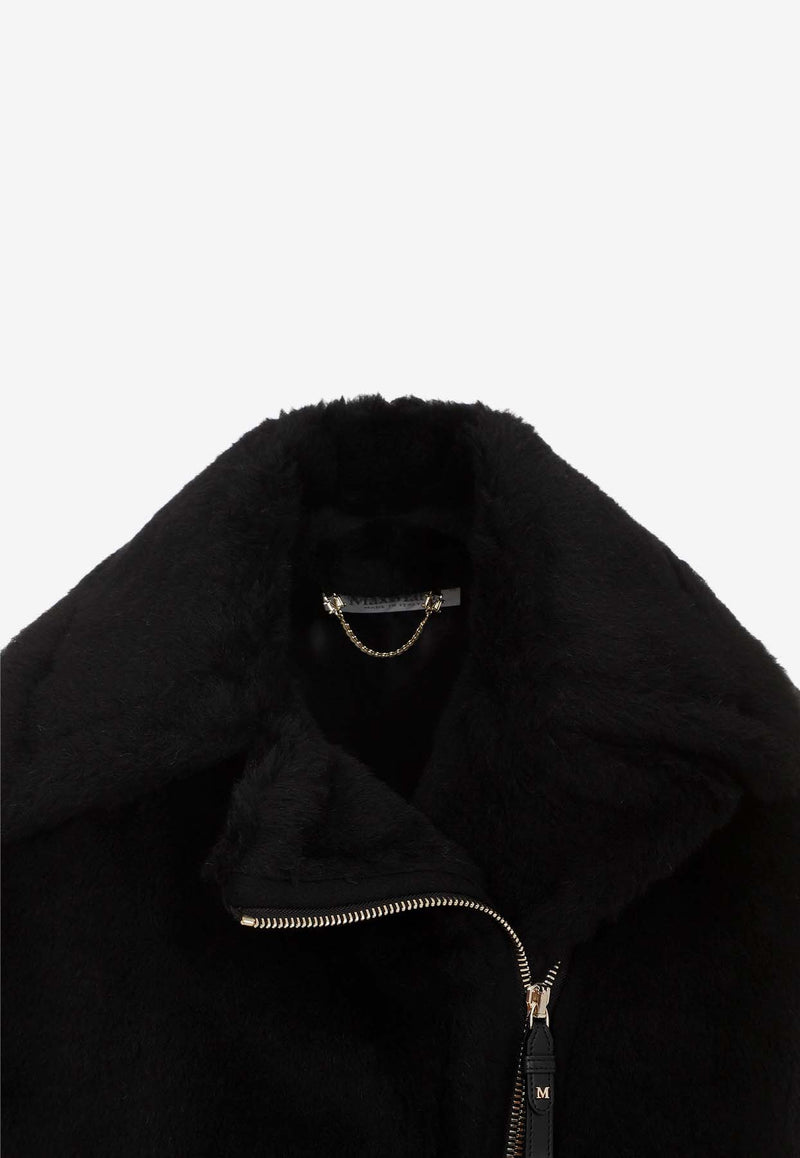 Teddy Zip Cape Coat