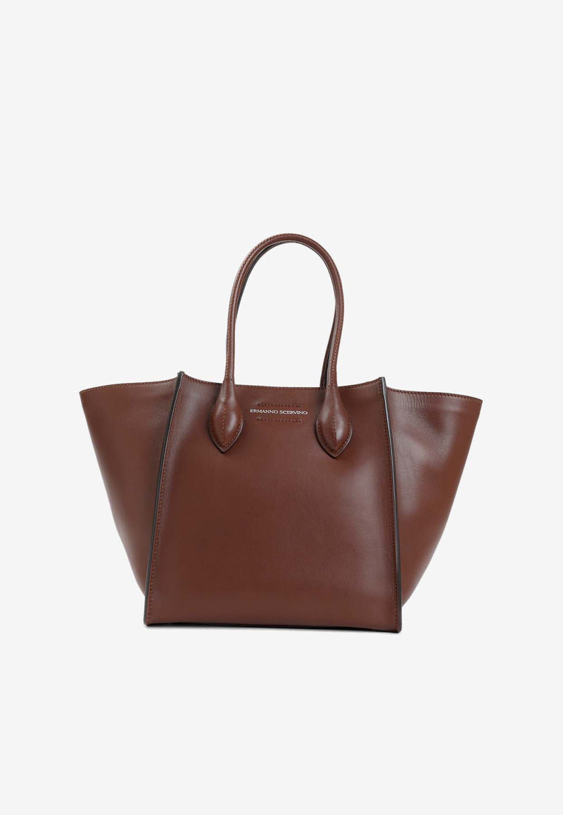 Maggie Leather Tote Bag