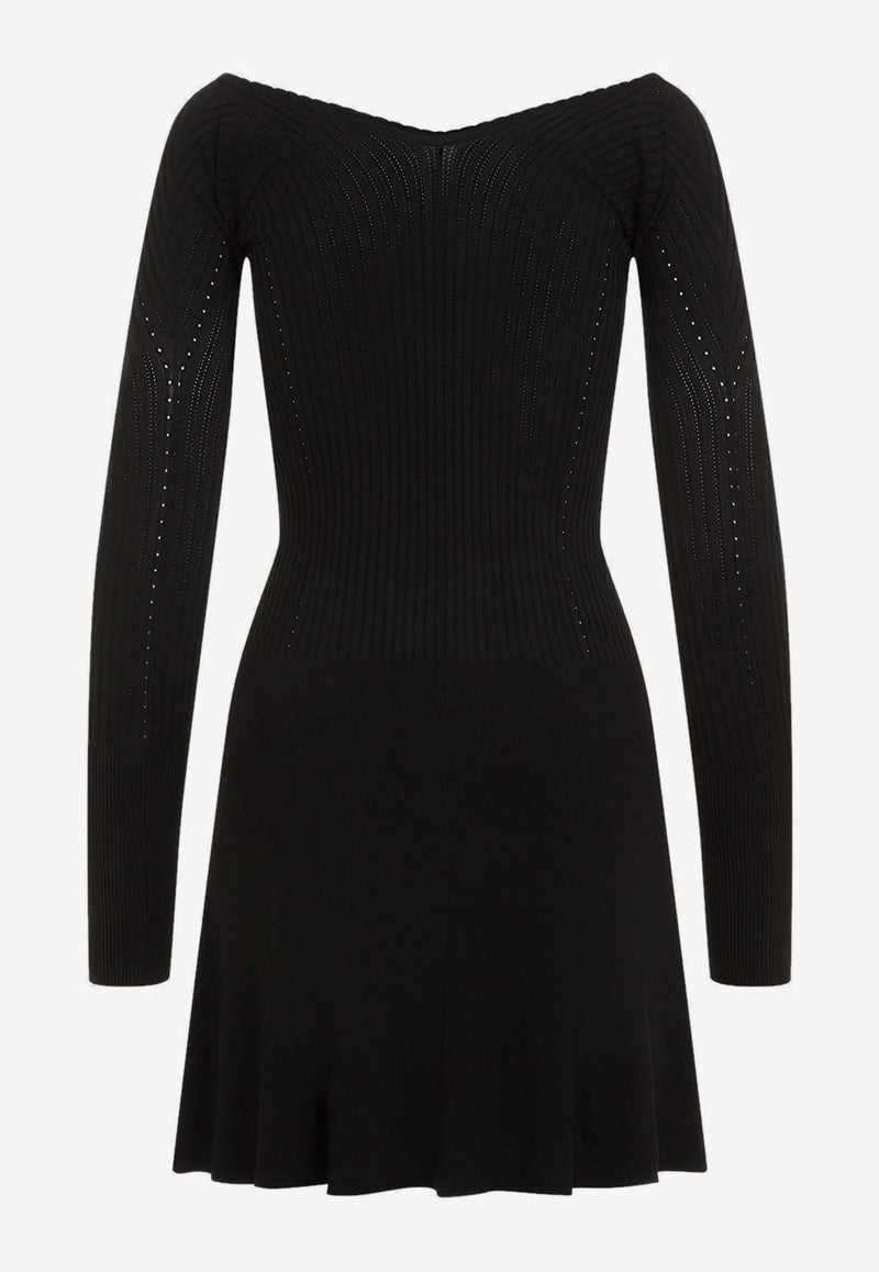 Pralù Mini Rib Knit Dress