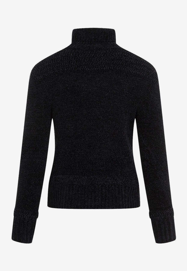 Turtle Neck Knit Sweater