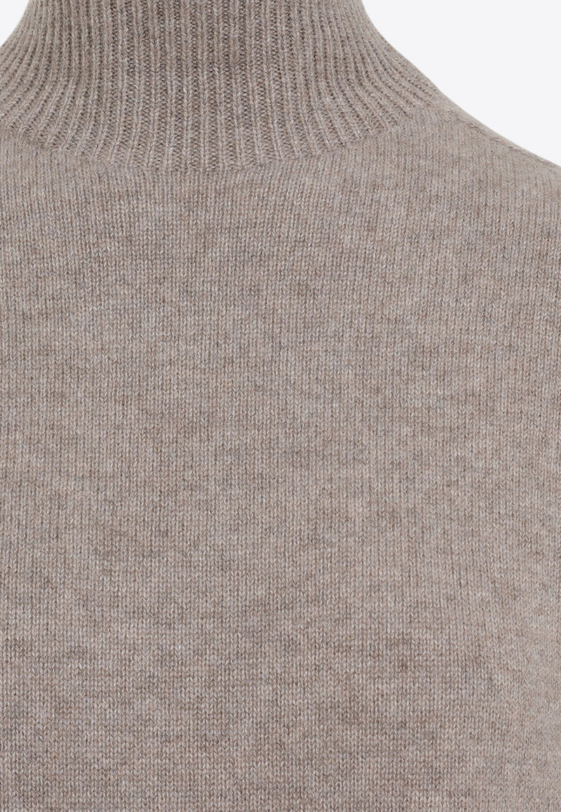 Quercia Cashmere Turtleneck Sweater