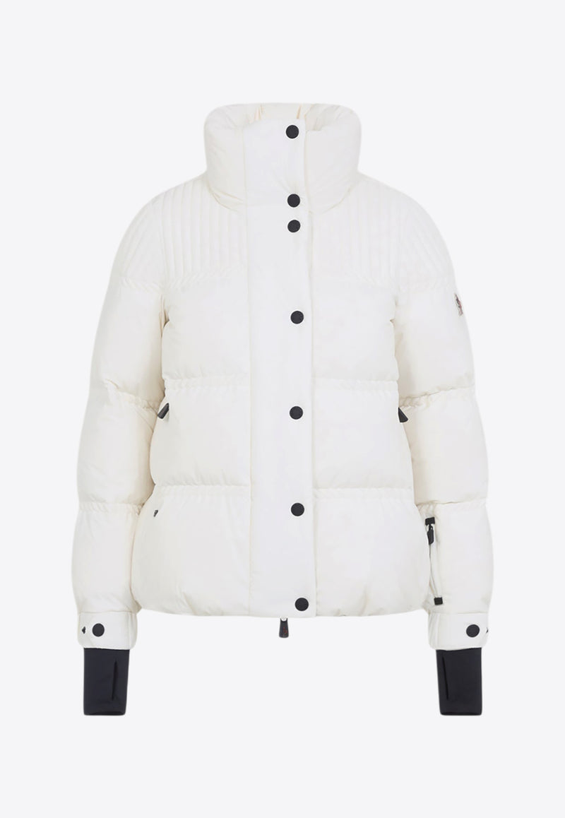 Anglin Padded Jacket with Logo-Patch