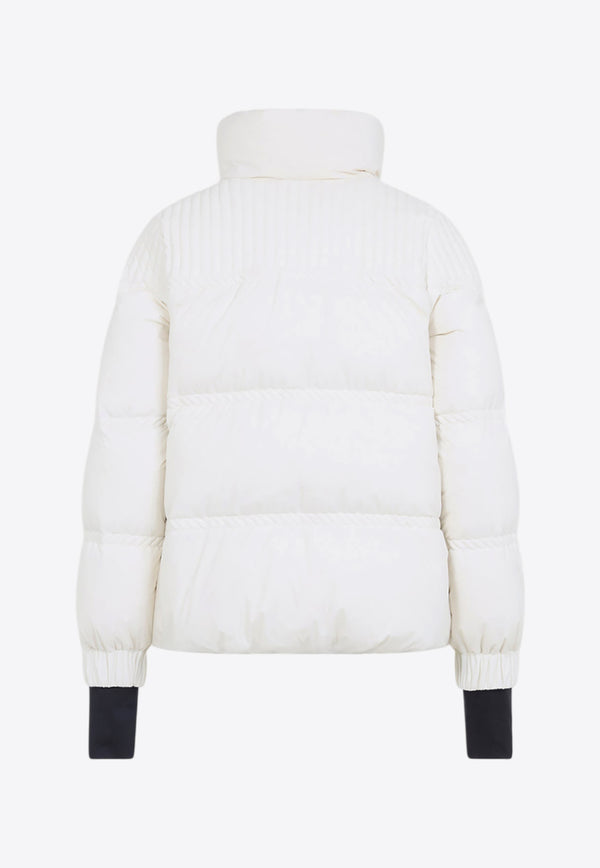 Anglin Padded Jacket with Logo-Patch