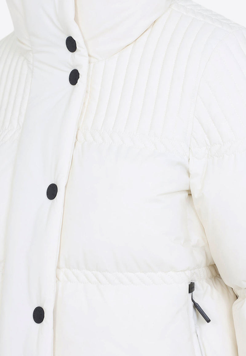 Anglin Padded Jacket with Logo-Patch