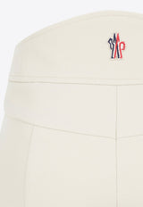 Logo Patch Slim-Leg Pants