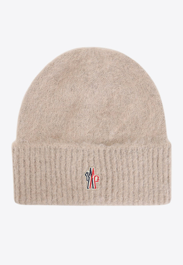Alpaca and Wool Logo Beanie