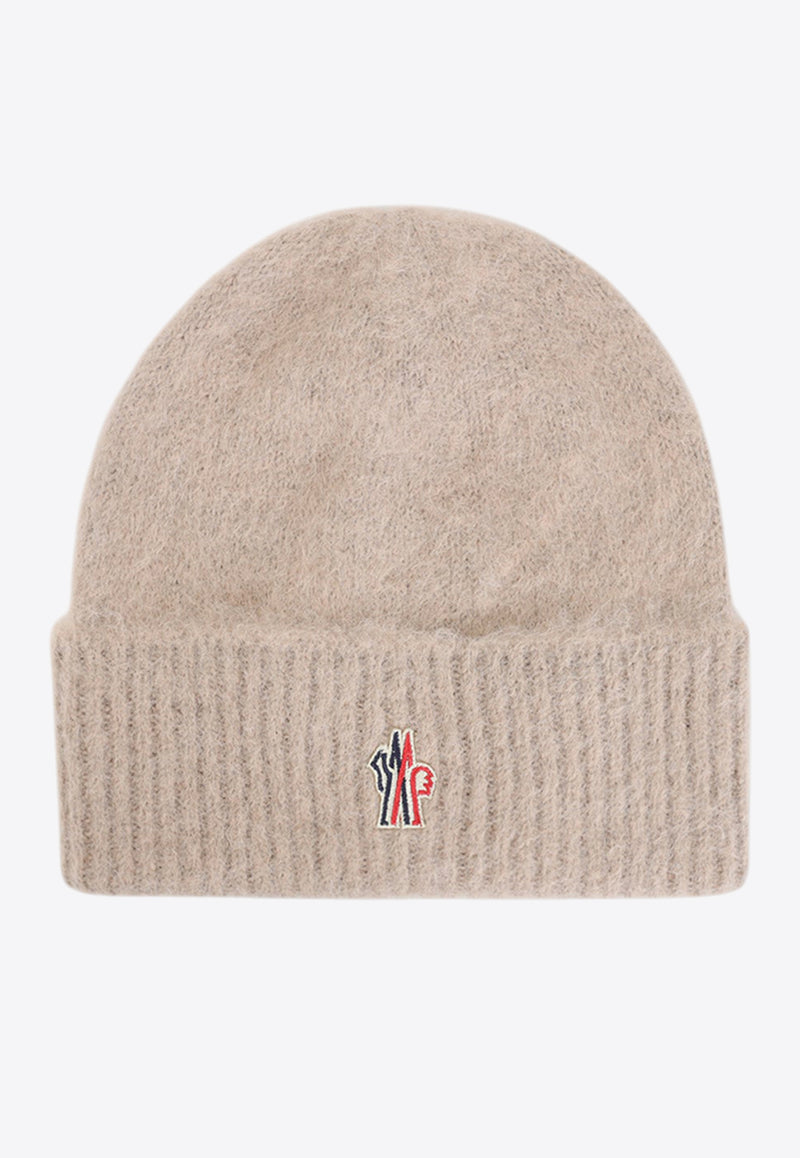 Alpaca and Wool Logo Beanie