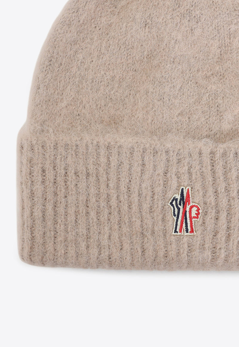 Alpaca and Wool Logo Beanie