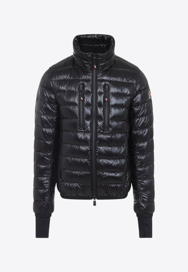 Hers Padded Down Jacket with Logo-Patch