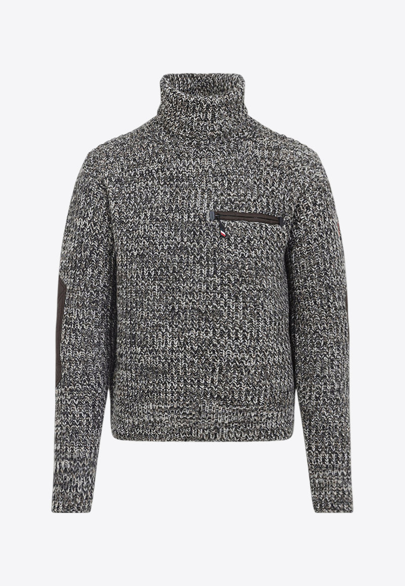 Turtleneck Wool-Knit Sweater