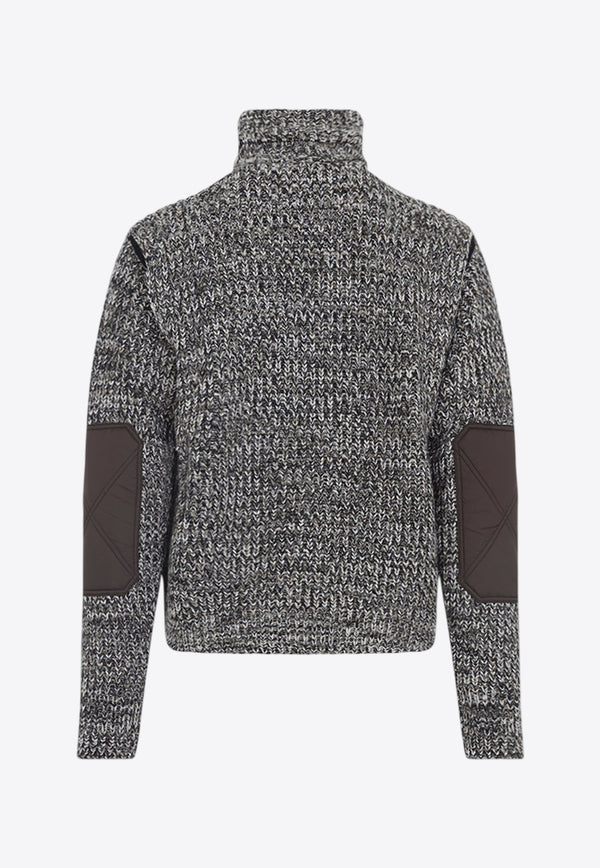 Turtleneck Wool-Knit Sweater