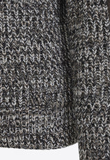 Turtleneck Wool-Knit Sweater