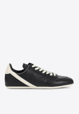 Minimal Leather Low-Top Sneakers
